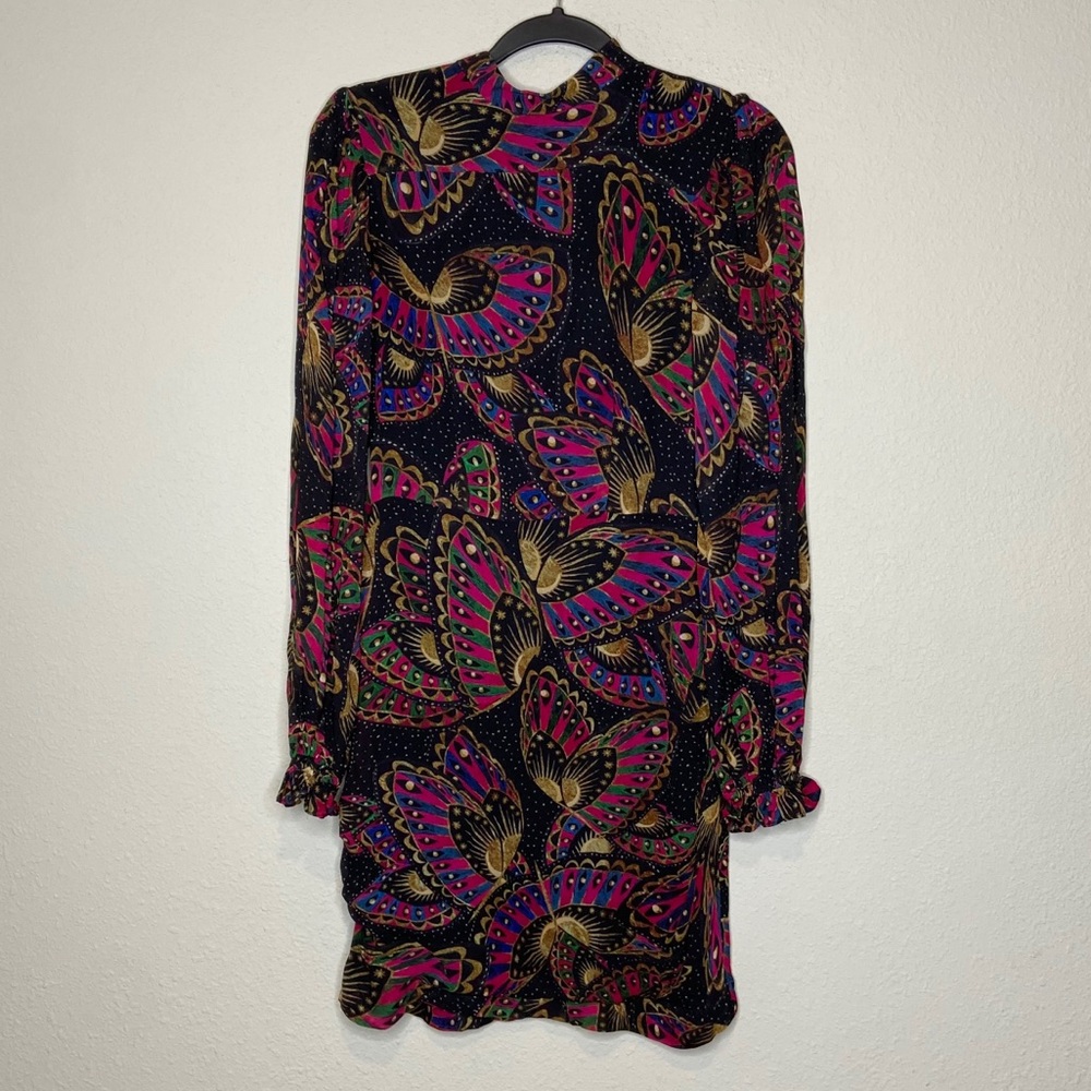 *RARE* NWT FARM RIO Printed Dress Long Sleeve Small